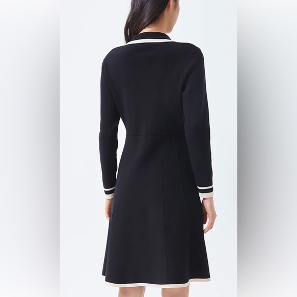 Fitted classy black & cream Dress (comparable to Chanel dress in last photo!) - Picture 3 of 10